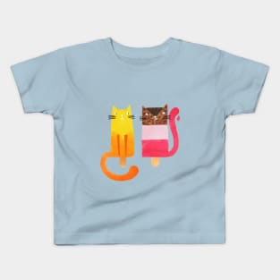 Ice Cool Kitties Kids T-Shirt